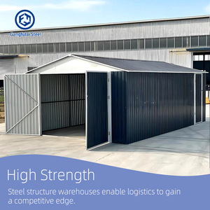 מחסן טרומי מהיר הרכבה, סטנדרט גבוה, למכירה, סככת אחסון מתכתית - Product Image 2