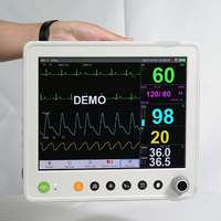 MT MEDICAL Dispositif de surveillance vétérinaire avec capnographe HDMI et appareil ECG Équipement médical pour animaux