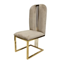 Chaises élégantes et confortables de couleur brun foncé pour les mariages et les conférences