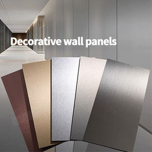 Panneaux muraux en ardoise de carbone imperméables d'usine Panneau de décoration en métal marbré - Product Image 2