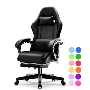 Chaise de bureau ergonomique pivotante noire avec repose-pieds, coussin à ressorts ensachés, échantillon gratuit, livraison gratuite, OEM, pas cher - Product Image 1