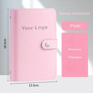 女性向けギフトアイテム、予算プランナー、現金封筒、ノート、お金の記録用A6節約ノート - Product Image 2