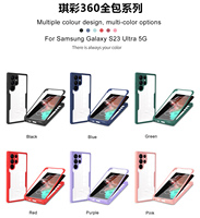 360 tam koruma Samsung kılıfı Galaxy Galaxy S24 S23 Ultra S22 artı A32 A51 A71 Galaxy A72 A53 A73 darbeye dayanıklı yumuşak şeffaf kapak