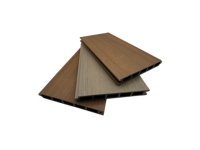 Clôture en bois-plastique WPC moderne résistante aux UV et à la rouille, extrudée en PVC, imperméable, antidérapante, pour escalier, villa, jardin, bâtiment