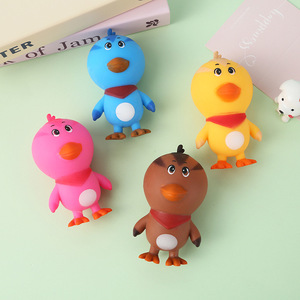 Juguetes Sensoriales de TPR con Forma de Pollos Adorables de la Fábrica HAPU, Juguetes Antiestrés de Rebote Lento, Juguetes de Animales para Apretar, Gran Venta - Product Image 4