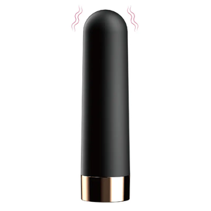 เครื่องสั่นทรงหัวกระสุนแบบชาร์จได้10ระดับกันน้ำสำหรับผู้หญิง - Product Image 1