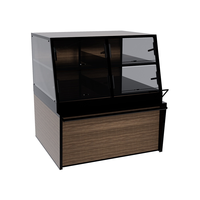 Étagère de présentation pour boulangerie, design multi-niveaux grande capacité. Idéal pour la présentation du pain dans les supermarchés et les pâtisseries.