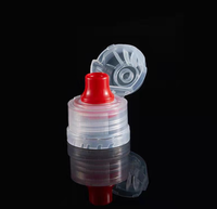 Automne poire pâte 90ml Portable sirop miel presser bouteille Transparent PET Silicone Valve scellé 38mm plastique sous-emballage Tube