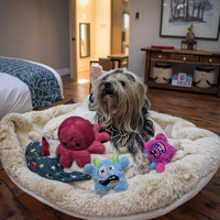 MIDEPET Halloween personnalisable interactif chien jouets monstre animal de compagnie grinçant en peluche jouets pour chiots et chiens en gros