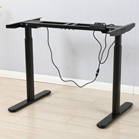 Cadre de bureau électrique intelligent à double moteur, réglable en hauteur, pour bureau à domicile