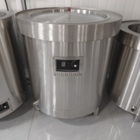 Marmite à soupe professionnelle de haute qualité, électrique ou à gaz, 100-1000L, en acier inoxydable 304, pour restaurant, cantine, restauration