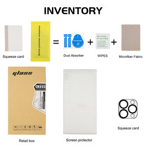 9H In Ống Kính Máy Ảnh Cho iPhone 12 13 14 15 16 Lụa In Tempered Glass Bảo Vệ Màn Hình Cho iPhone 14 15 16 Pro - Product Image 2