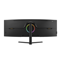 Nouvel écran de jeu incurvé ultra-large 34 pouces 2K 21:9 144Hz 1ms sans cadre pour PC de bureau Esports LCD