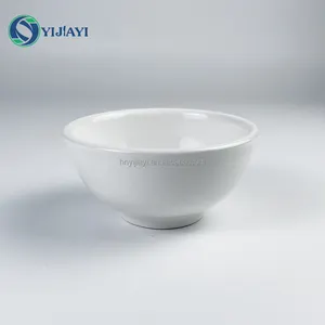 Vente en gros de plats en céramique blanche JIUWANG vaisselle de restaurant assiettes blancs en vrac