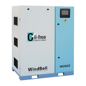เครื่องอัดอากาศแบบไร้น้ำมัน 22KW 11KW 5.5KW 3.7KW สำหรับอุตสาหกรรมทางการแพทย์และอาหาร - Product Image 4