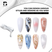 Beau Color Factory Nouveauté Gel de peinture pour ongles blanc laiteux Gel de nail art Gel de peinture pour ongles sans TPO sans Hema OEM ODM Gel UV