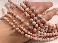 Perles rondes en jade Dong Ling multicolores naturelles en vrac, vente en gros, fournitures pour la fabrication de bijoux, bracelets et colliers DIY