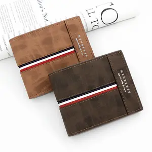 Sıcak satış moda yüksekliği kaliteli su geçirmez Minimalist ince kredi kart tutucu kartvizit kutusu cüzdan erkekler bozuk para cüzdanı