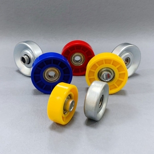 Pom Nylon Plastic Transportband Skate Caster Wiel 608 Rollager Katrol 8X48X16 Mm Voor Transportband - Product Image 2