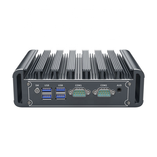 Nano Fanless Industrial Mini PC I3/I5/I7 4th-7th Gen Dual Display Gigabit LAN OEM Stock Win 7/10/11/Linux SSD/HDD