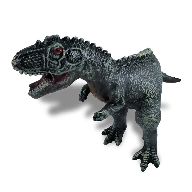 Wholesale Soft Hollow Simulation Models Vinyl 3D Dinosaur Model Realistic Toy Dinosaur Figures Boy Gifts