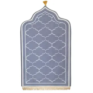 Veludo De Cristal Tapete Impresso Home Decor Tapete Grosso Tapete De Adoração Muçulmana