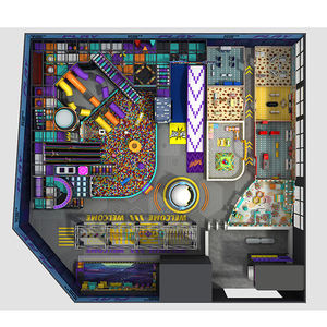 Fabricante de Trampolines Diseñado en Colombia, Trampolín Interior Grande de 800 Metros Cuadrados y Parque de Trampolines Comercial - Product Image 4