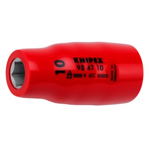 KNIPEX 98 47 10 Clé à douille pour vis hexagonales avec embout carré interne 1/2" 54 mm - Product Image 1