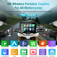Carpuride W502S Pro Stéréo GPS pour moto 5 pouces avec écran HD Garantie 1 an CarPlay sans fil et Android Auto