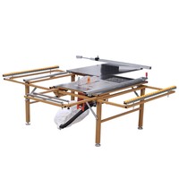 Mesin Gergaji Kayu Horizontal 220V untuk Memotong Log dan Panel, Komponen Inti Motor Spindle Blade untuk Pengolahan Kayu