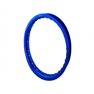 Llantas de motocicleta de carreras modificadas de aleación de aluminio 7075 de alta calidad con acabado de color anodizado - Product Image 1