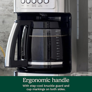 14-Tassen Ersatzkanne aus Hochwertigem Borosilikatglas für Cuisinart Kaffeemaschine Transparenter Amerikanischer Filterkaffee-Behälter - Product Image 5