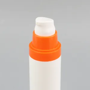 Plastic PP 30ml Airless Pump Sunscreen Bottle 15ml Eye Cream Airless Bottle 50ml Lotion Bb Cream Airless Spray Bottle Packaging