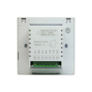 YueMeiTe 86mm LCD <b>Thermostat</b> Fan Coil Panel Temperature <b>Controller</b> 220V Intelligent Control For HVAC Systems - Product Image 1