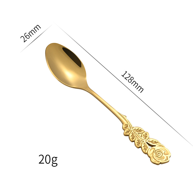 Gold spoon
