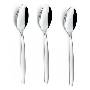 Ensemble de cuillères à fruits 3 pièces Inox (18,6cm) SHARK Cromo lucido CVLX80C3 - Product Image 1