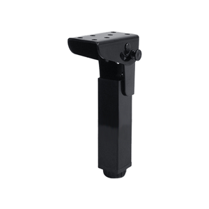Pieds de table pliants en métal à tube carré, verrouillage automatique à 90 degrés, cadre de support de canapé réglable - Product Image 1
