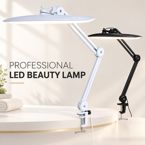 Lámpara LED UV de belleza con diseño de cabeza de tiburón, plegable y ajustable, para uñas, pestañas, tatuajes, estudio, protección ocular, salón - Product Image 2