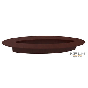 طاولة مؤتمرات بتصميم عصري مع ضمان التجارة، مخصصة حسب الطلب، مصنوعة من الخشب المضغوط المغطى بالقشرة، مكتب اجتماعات كبير مستدير مع شهادة - Product Image 3