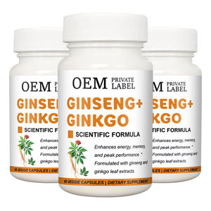 Suplemen Ginseng & <span class=keywords><strong>Ginkgo</strong></span> Grosir Efektif Meningkatkan Energi Memori Fokus Tambahan Bahan Ginseng <span class=keywords><strong>Ginkgo</strong></span> Suplemen - Product Image 1
