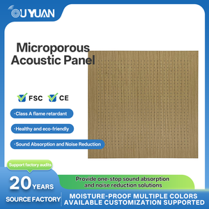 Pannelli Acustici <span class=keywords><strong>in</strong></span> <span class=keywords><strong>Legno</strong></span> Perforato per Decorazione, Insonorizzazione e Trattamento Acustico di Sale Conferenze e Auditorium - Product Image 1