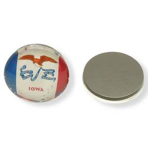 Aimants de réfrigérateur 3D en verre personnalisés de haute qualité avec aimant souple, motif dessin animé mignon - Product Image 4