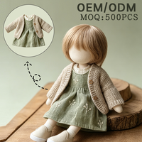 Fabricant de vêtements pour poupées, ensembles de robes miniatures mignonnes personnalisées pour poupées, personnalisation OEM, différentes tailles de tenues pour poupées