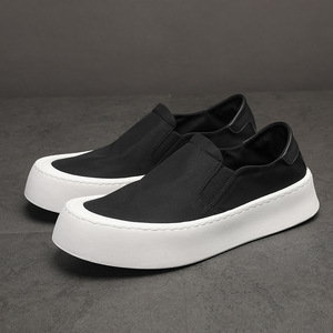 Mocasines de suela gruesa para hombre, zapatos de plataforma sin cordones, zapatos casuales de suela gruesa y cómodos para caminar - Product Image 3