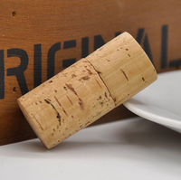 Bouchon de vin en bois clé USB clé USB clé USB bouchon de bouteille de vin liège clé de mémoire USB 16gb 64gb