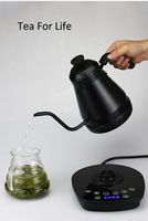 Prix usine vente chaude nouveau Design noir vente chaude de haute qualité 1200w électrique col de cygne bouilloire Pot