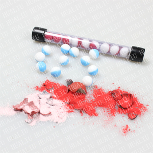 Suministro DE FÁBRICA DE China, bolas de polvo de tiro coloridas de 0,68 pulgadas, bolas de pintura de alta calidad para tiro deportivo - Product Image 1