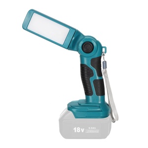 <span class=keywords><strong>Lampe</strong></span> torche 1000LM pour batterie Mak Tas <span class=keywords><strong>18V</strong></span>, projecteur portatif de chantier, <span class=keywords><strong>lampe</strong></span> de bureau avec port USB pour camping, garage, atelier - Product Image 1