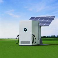 Chargeur DC tout-en-un 261 kWh 120 kW pour station de charge rapide DC pour véhicules électriques Type 2 CCS2 avec stockage d'énergie intégré