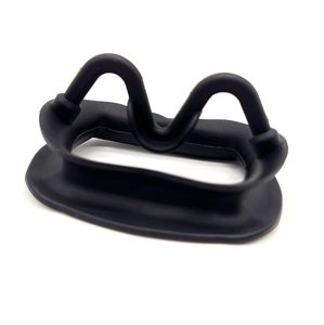 Ouvre-bouche et rétracteur de joue dentaire en silicone élastique réutilisable pour le blanchiment des dents à domicile (noir) - Product Image 3